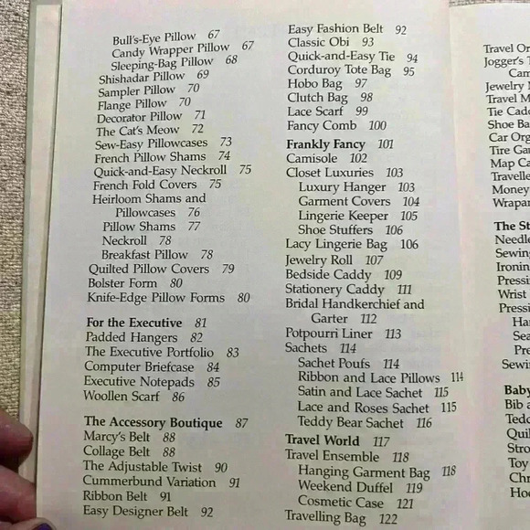 Sew A Beautiful Gift, Book gives you 150 gift patterns! - Picture 6 of 9